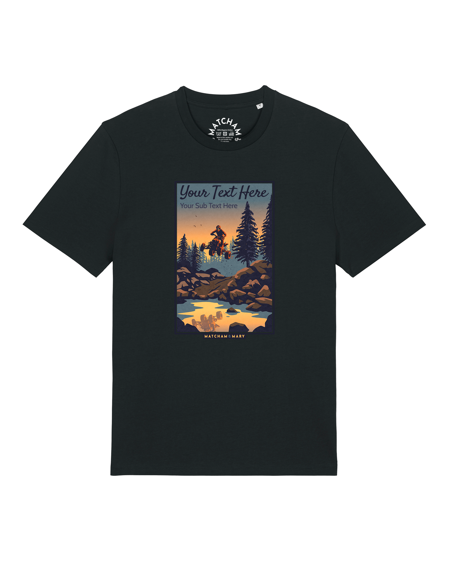 Do It Off Road Tee (Small Print) - Personalised