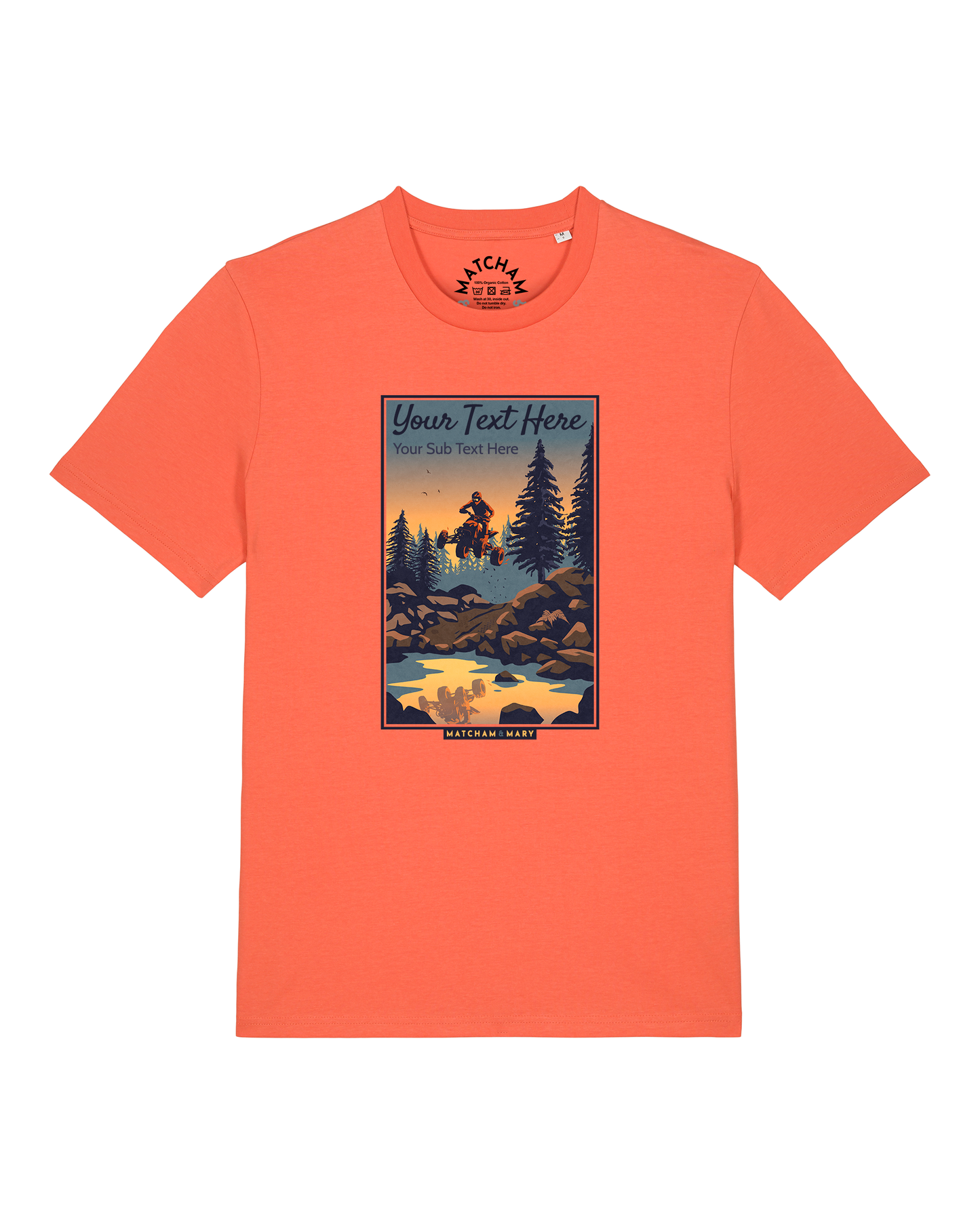 Do It Off Road Tee (Small Print) - Personalised