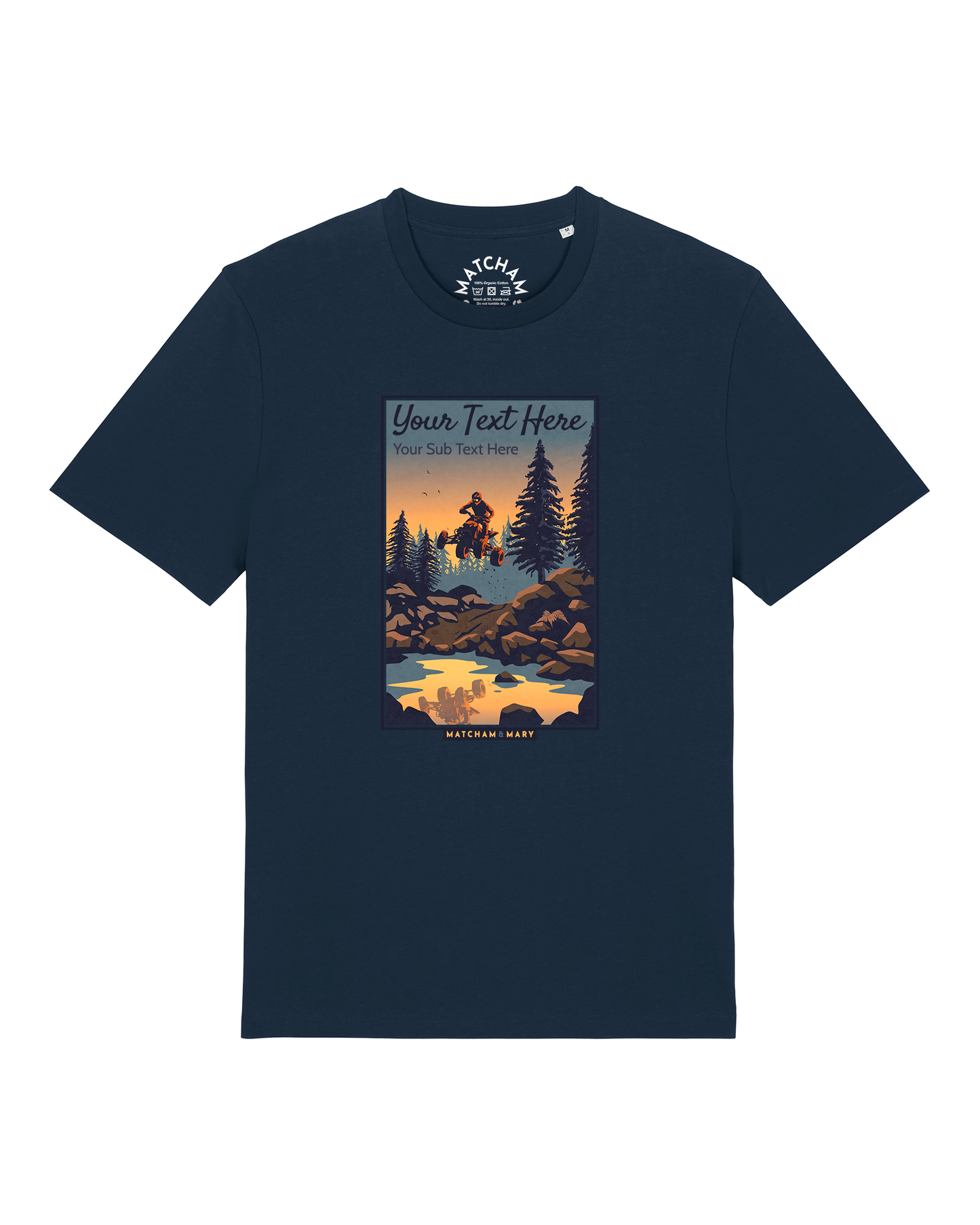 Do It Off Road Tee (Small Print) - Personalised