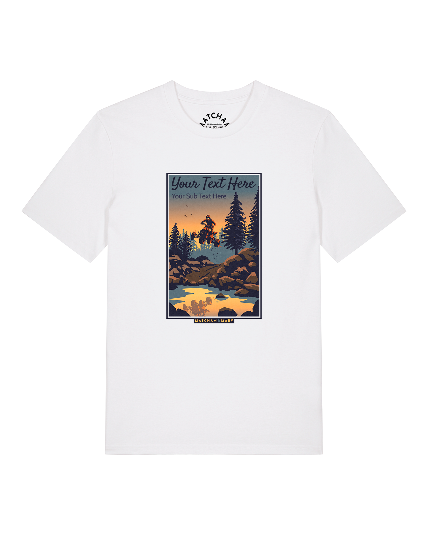 Do It Off Road Tee (Small Print) - Personalised
