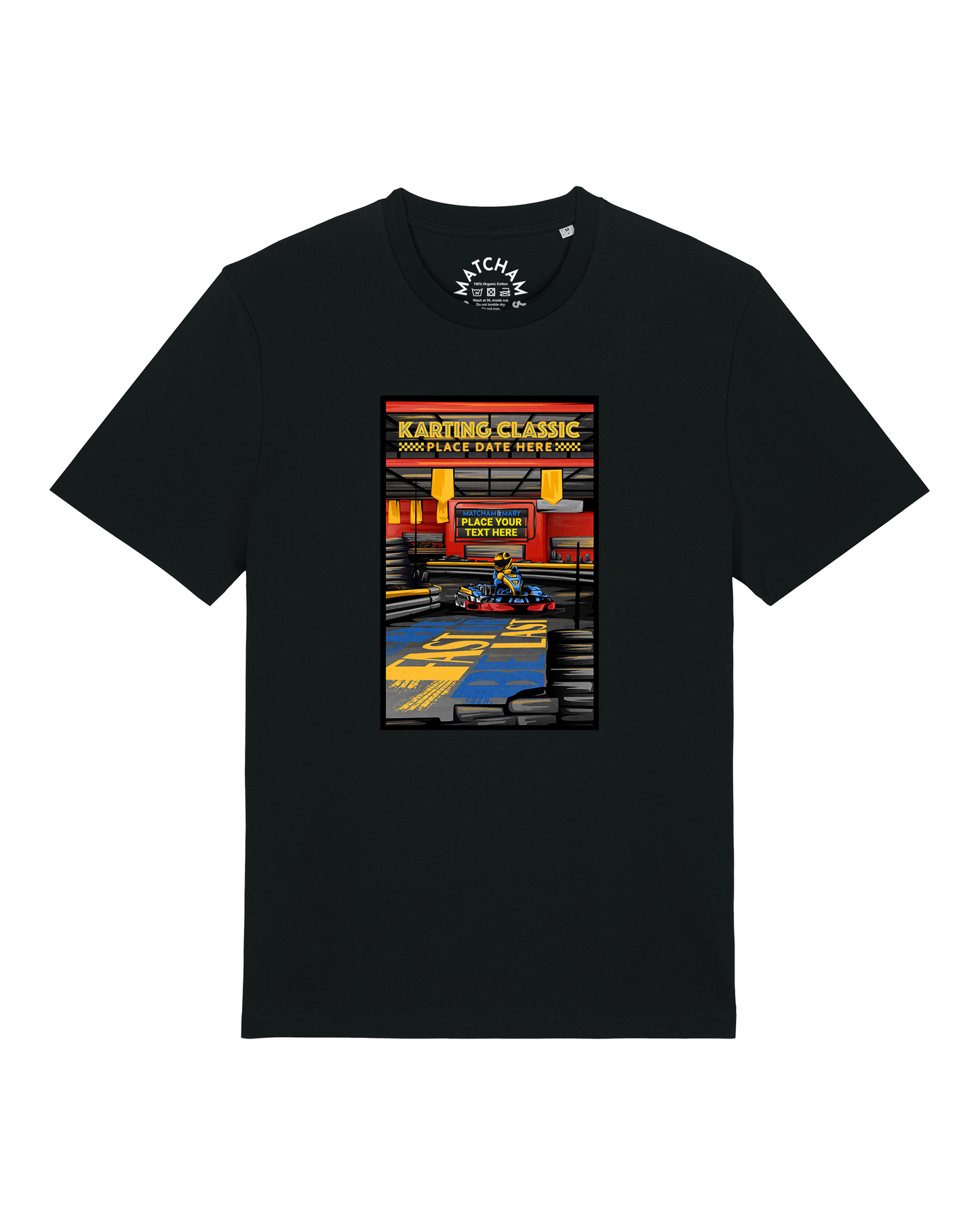 Fast Or Last Tee (Small Print) - Personalised