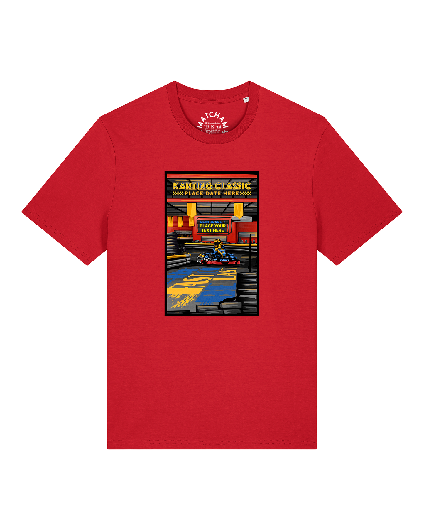 Fast Or Last Tee (Small Print) - Personalised
