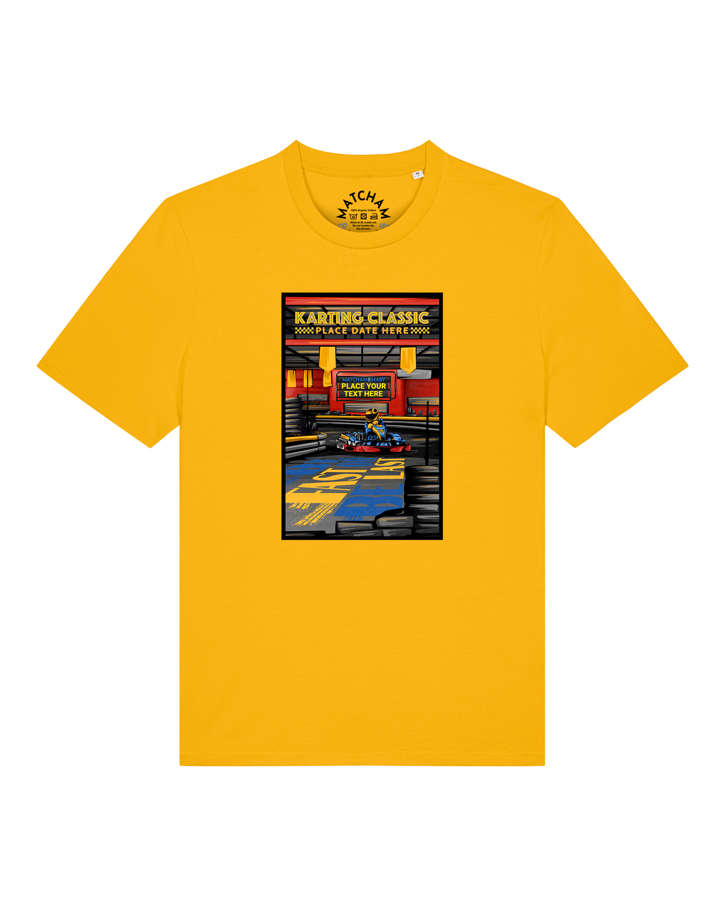 Fast Or Last Tee (Small Print) - Personalised