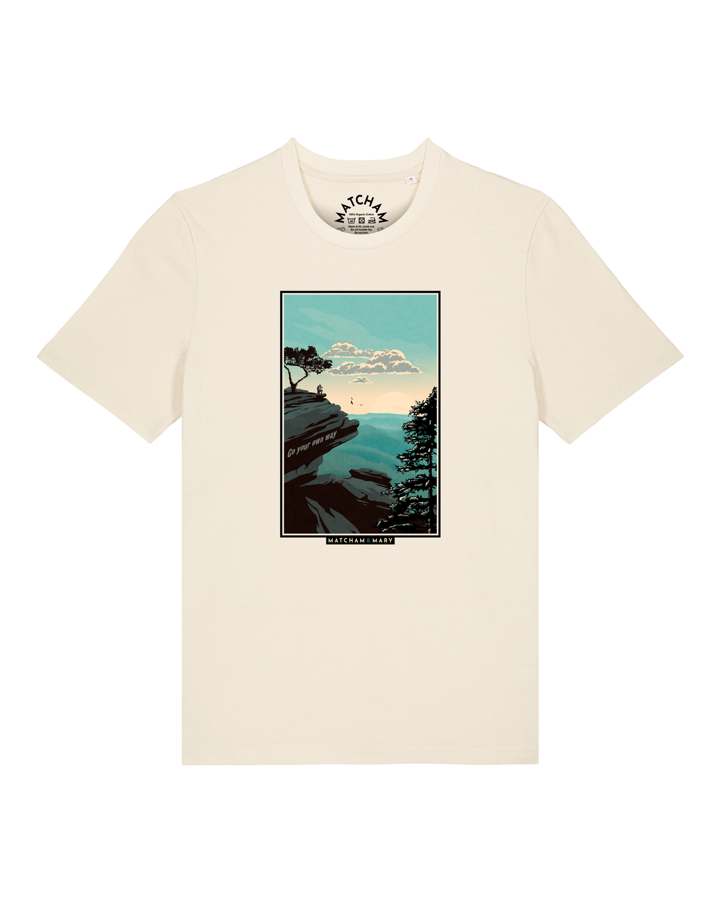 Go Your Own Way Tee (Small Print) - Personalised
