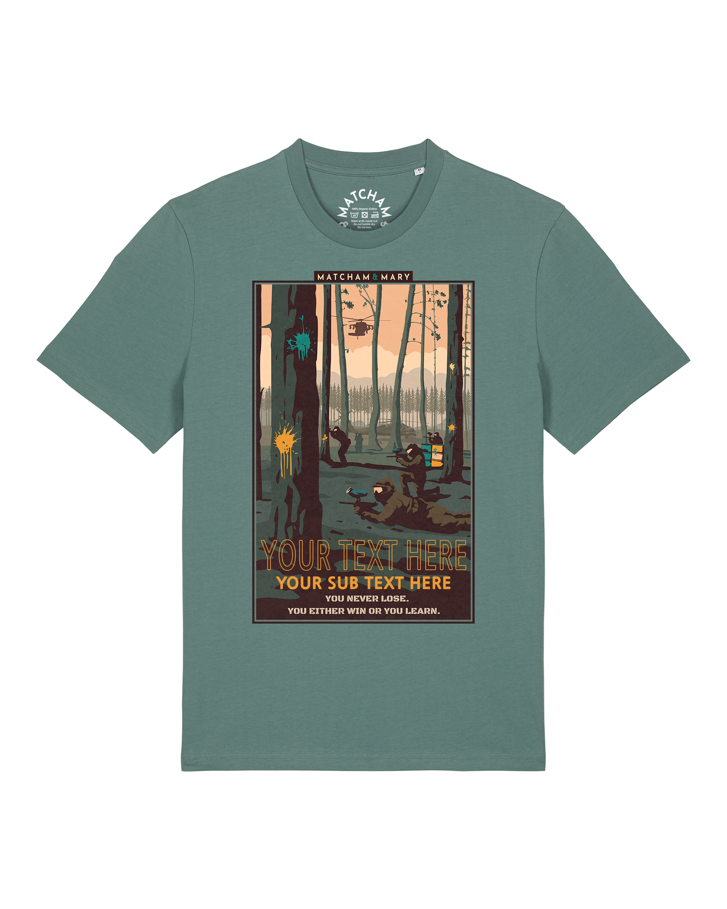 Paintball Chaos Tee - Personalised