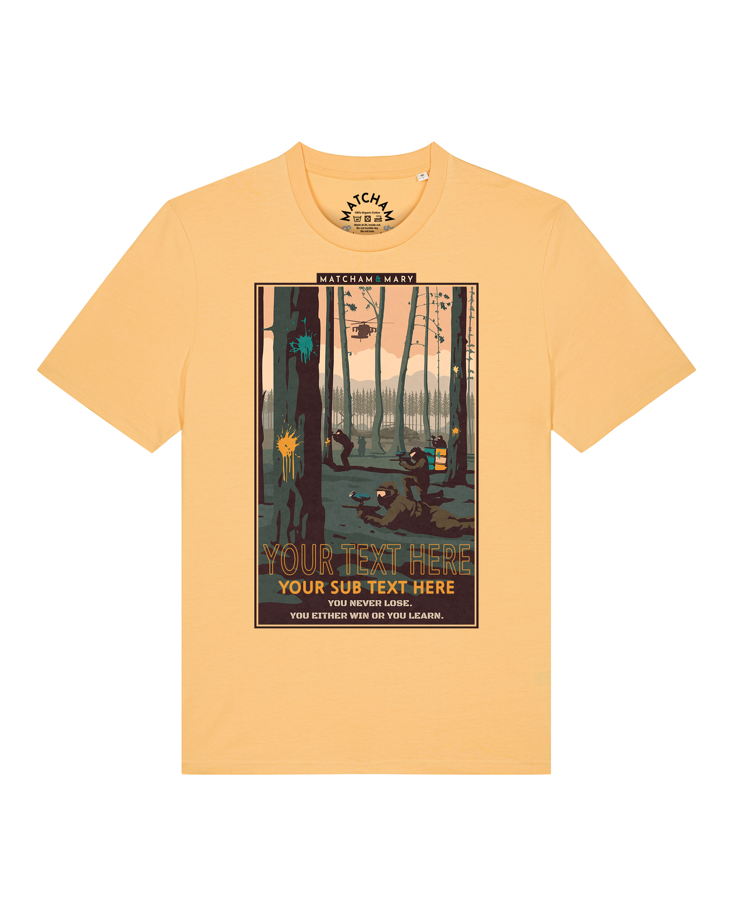 Paintball Chaos Tee - Personalised