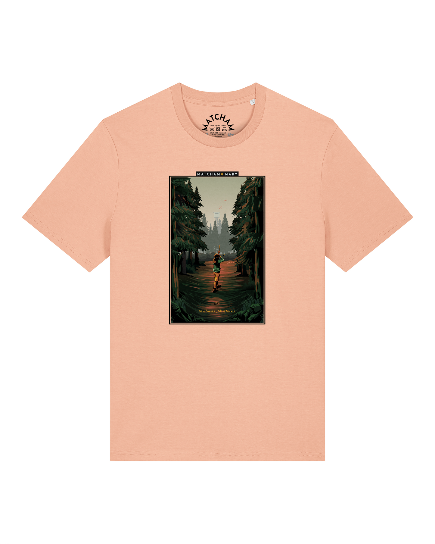 Aim Small Miss Small Tee (Ladies Small Print)