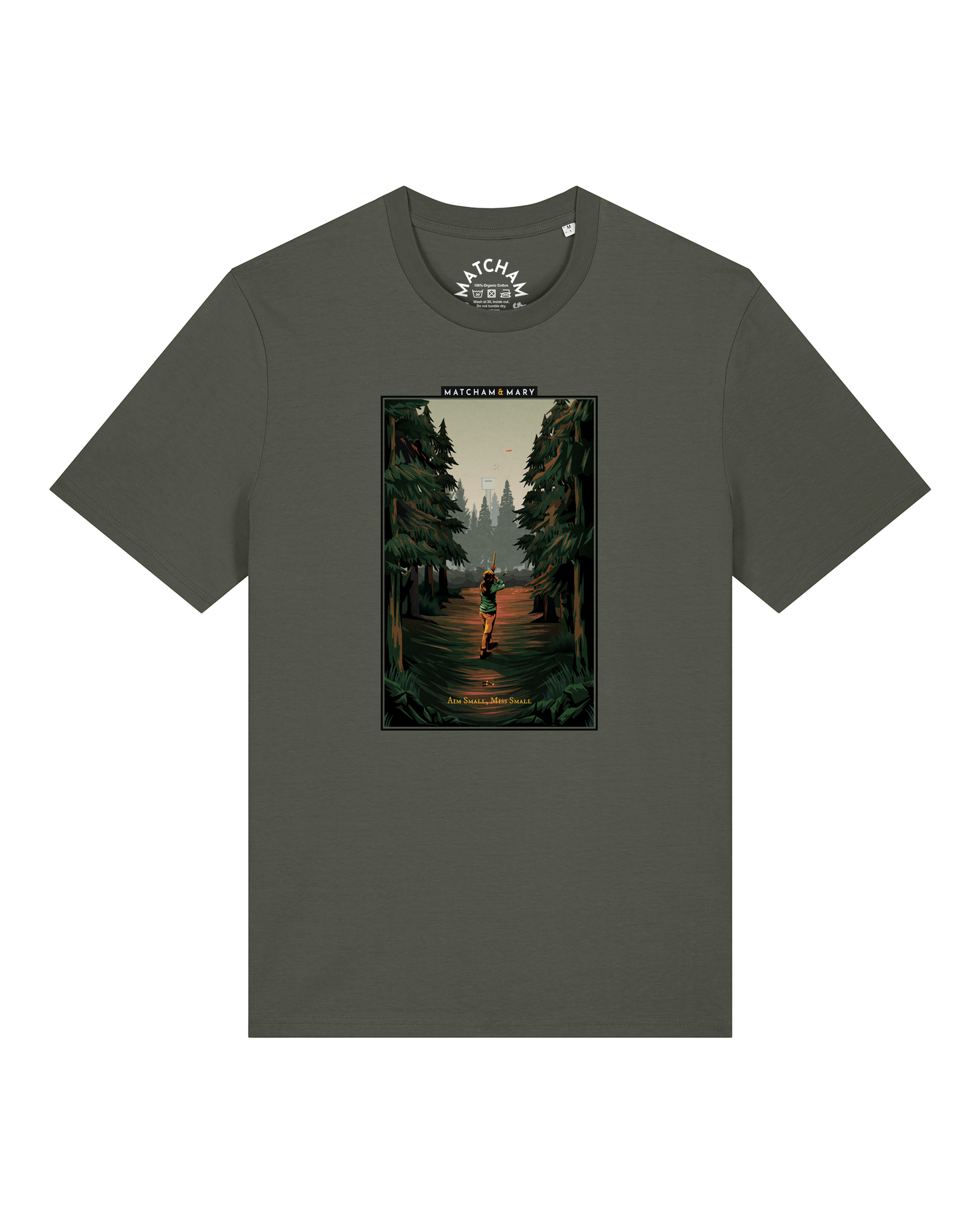 Aim Small Miss Small Tee (Ladies Small Print)