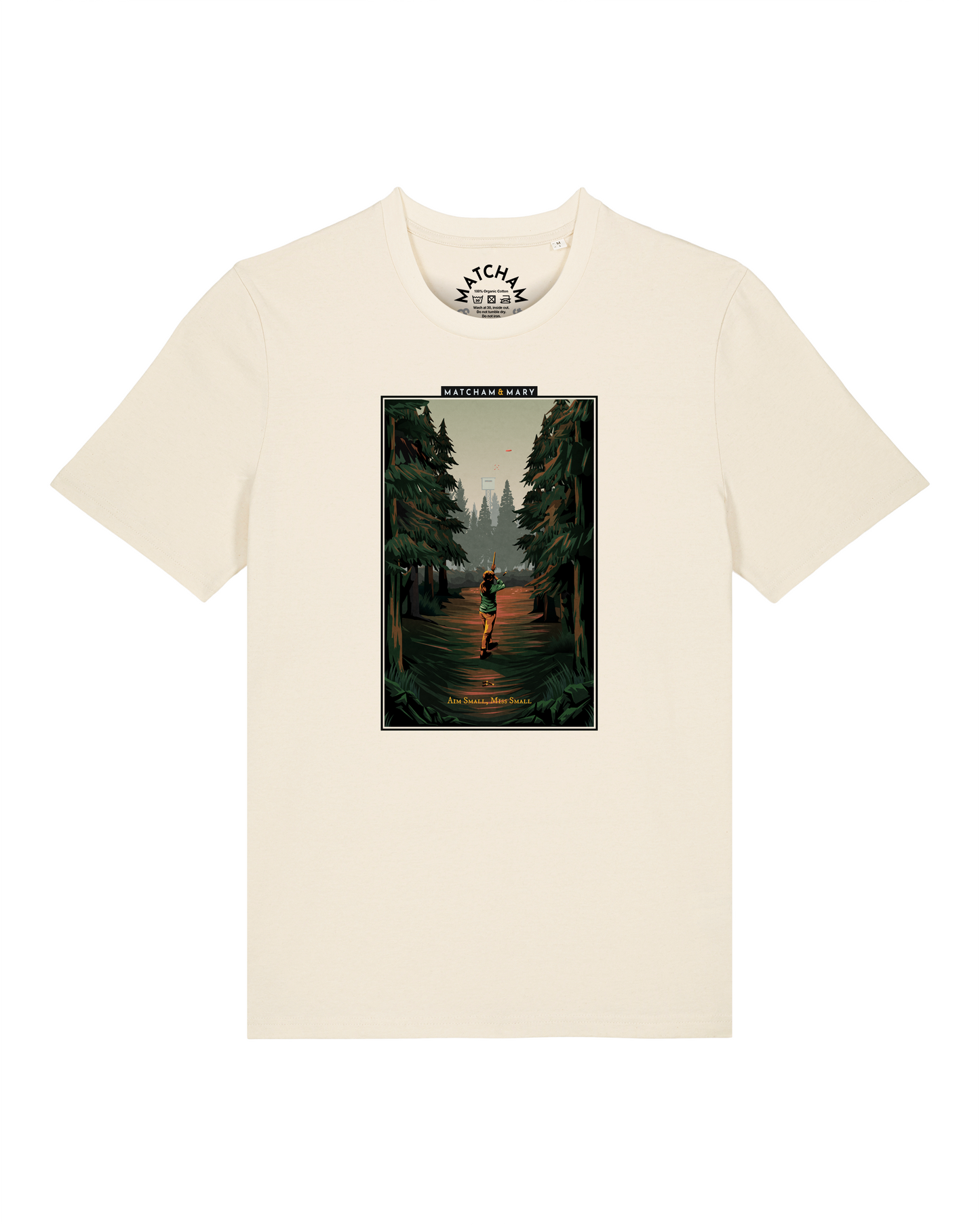 Aim Small Miss Small Tee (Ladies Small Print)