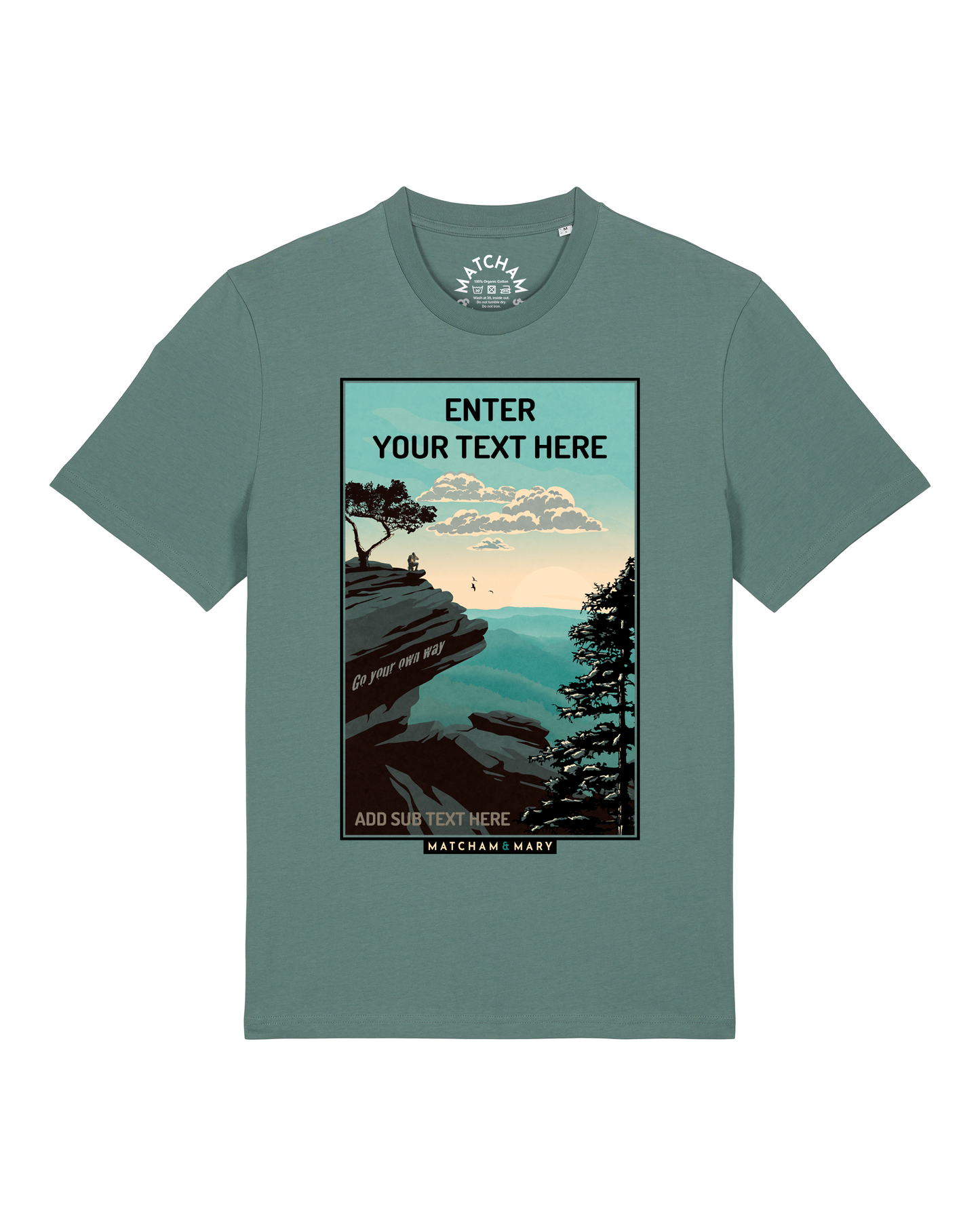 Go Your Own Way Tee - Personalised