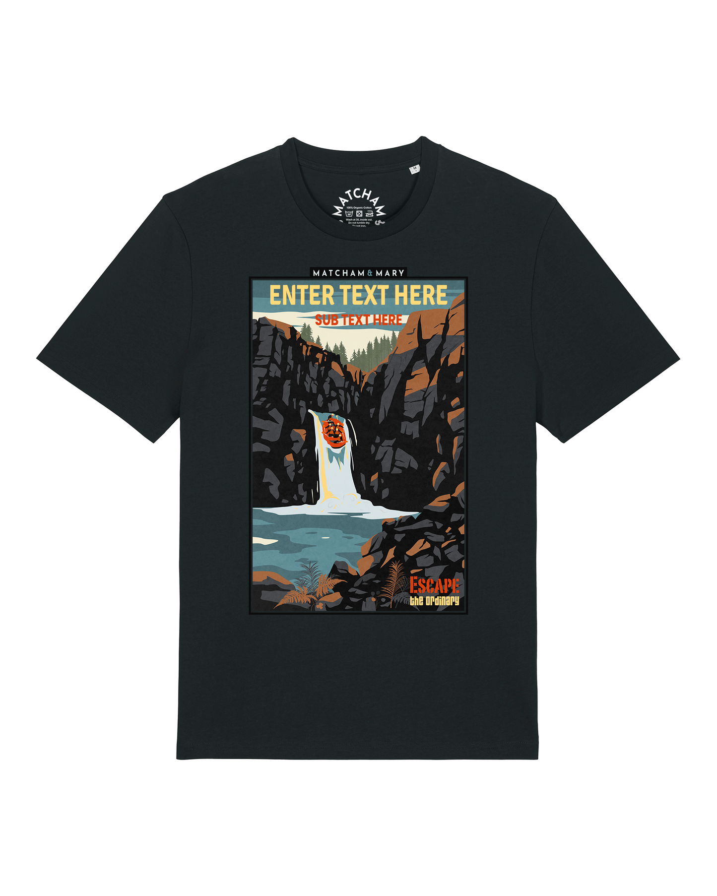 Escape The Ordinary Daytime Tee - Personalised